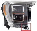 2021-2023 FORD F150 RT LWR IB HEADLIGHT TAB LED