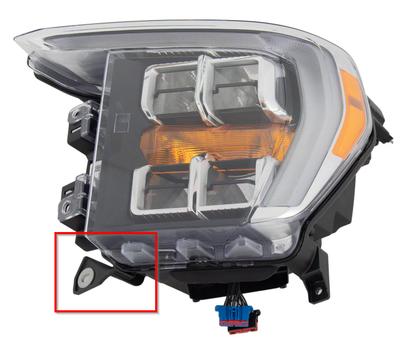 2021-2023 FORD F150 RT LWR IB HEADLIGHT TAB LED (copy)