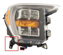2021-2023 FORD F150 RT LWR OB HEADLIGHT TAB QUAD