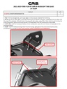 2021-2023 FORD F150 RT LWR IB HEADLIGHT TAB QUAD