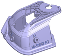 2020-2024 FORD EXPLORER RT UPR OB HEADLIGHT TAB
