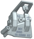 2011-2015 FORD EXPLORER RT UPR OB HEADLIGHT TAB